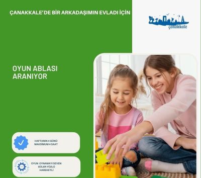 Oyun Ablası Aranıyor... Mesajınızı instagram hesabımdan iletiniz gokhanbayram.17
