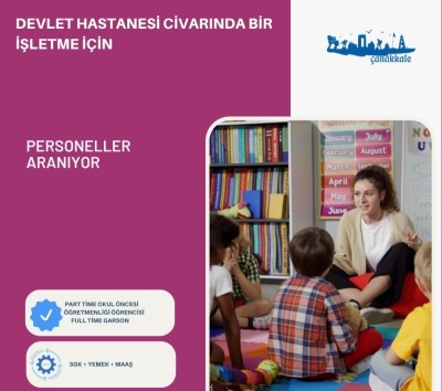 Personeller Aranıyor. Mesajınızı instagram hesabımdan iletiniz gokhanbayram.17