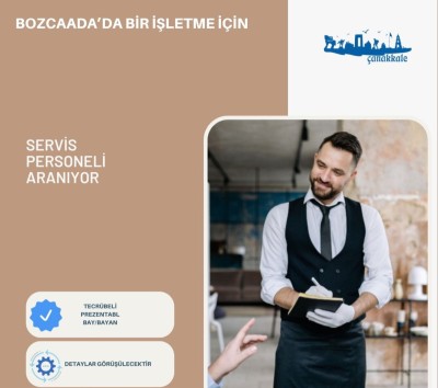 Servis Personeli Aranıyor. Mesajınızı instagram hesabımdan iletiniz gokhanbayram.17