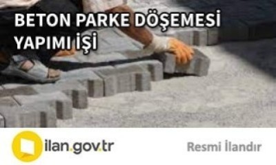 BETON PARKE DÖŞEMESİ YAPIMI İŞİ