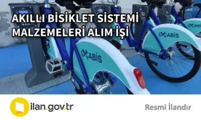 AKILLI BİSİKLET SİSTEMİ MALZEMELERİ ALIM İŞİ