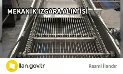 MEKANİK IZGARA ALIM İŞİ