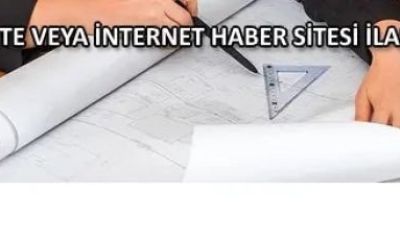 TAŞINMAZIN GAZETE VEYA İNTERNET HABER SİTESİ İLANI