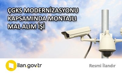 ÇANAKKALE İLİ BAYRAMİÇ-BOZCAADA EMNİYET MÜDÜRLÜĞÜ BİNALARI ÇGKS MODERNİZASYONU KAPSAMINDA MONTAJLI MAL ALIM İŞİ