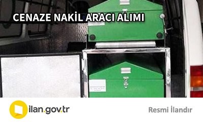 CENAZE NAKİL ARACI ALIMI