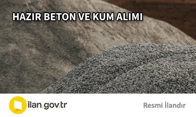 HAZIR BETON VE KUM ALIMI