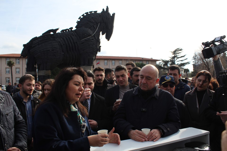 ÇANAKKALE OLAY - AK Parti Çanakkale Belediye Başkan Adayı İskenderoğlu'ndan  TroyBucks projesi!