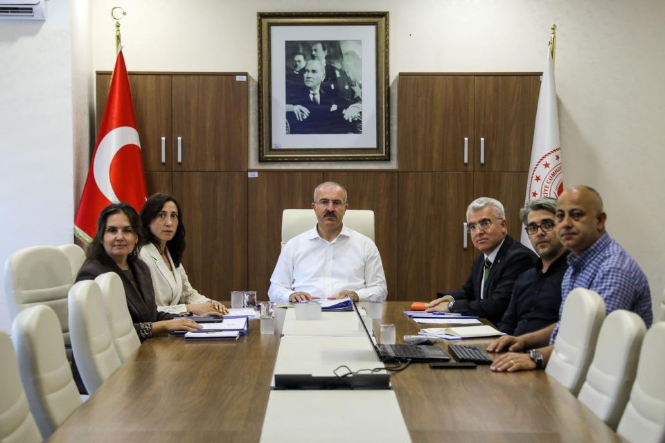Vali Toraman'dan Çevre ve Şehircilik Müdürlüğü’ne ziyaret