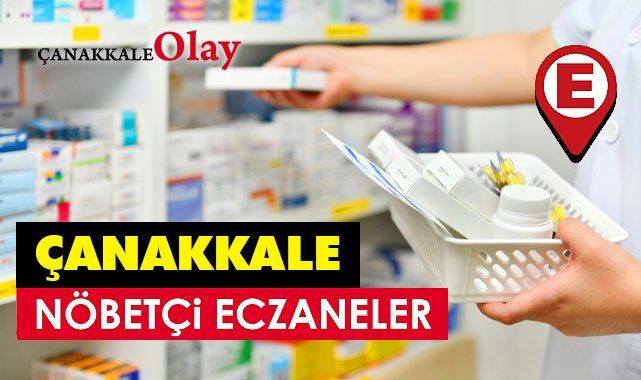 14 Haziran 2025 Cumartesi günü Çanakkale ve Kepez eczane listesi