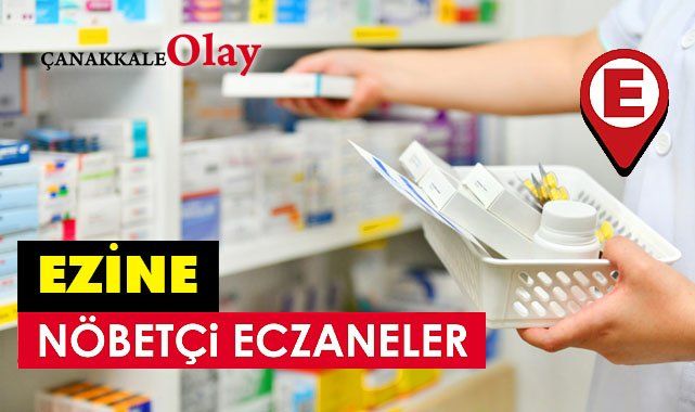 14 Haziran 2025 Cumartesi günü Ezine ve Geyikli eczane listesi