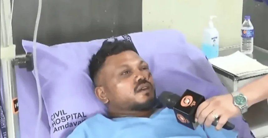 Hindistan'daki uçak kazasından tek kurtulan kişi yaşananları anlattı!