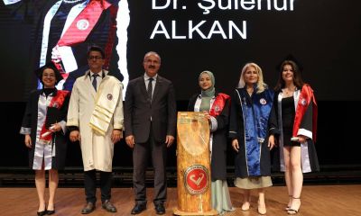 ÇOMÜ Tıp Fakültesi'nde mezuniyet heyecanı yaşandı