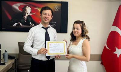 Ezine’de sağlıkçılara başarı belgesi verildi
