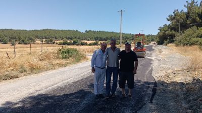 Çınarlı Köyü’nün Bozuk Yolları Onarılıyor: Asfaltlama Eylül'de Başlayacak