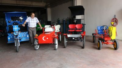 El emeğiyle üretilen yerli mikrobolite ulaşım araçları, 20'den fazla ülkeye ihraç ediliyor