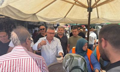 Ayvacık'ta aşure ikramı gerçekleştirildi