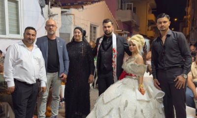 BBP’li Eyüp Kurt, genç çiftin mutluluğuna ortak oldu