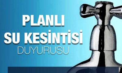 Gelibolu'da su kesintisine dikkat!