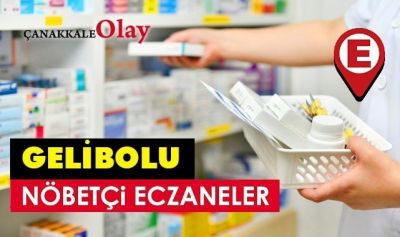 3 Ağustos 2025 Pazar günü Gelibolu'da hangi eczane nöbetçi?