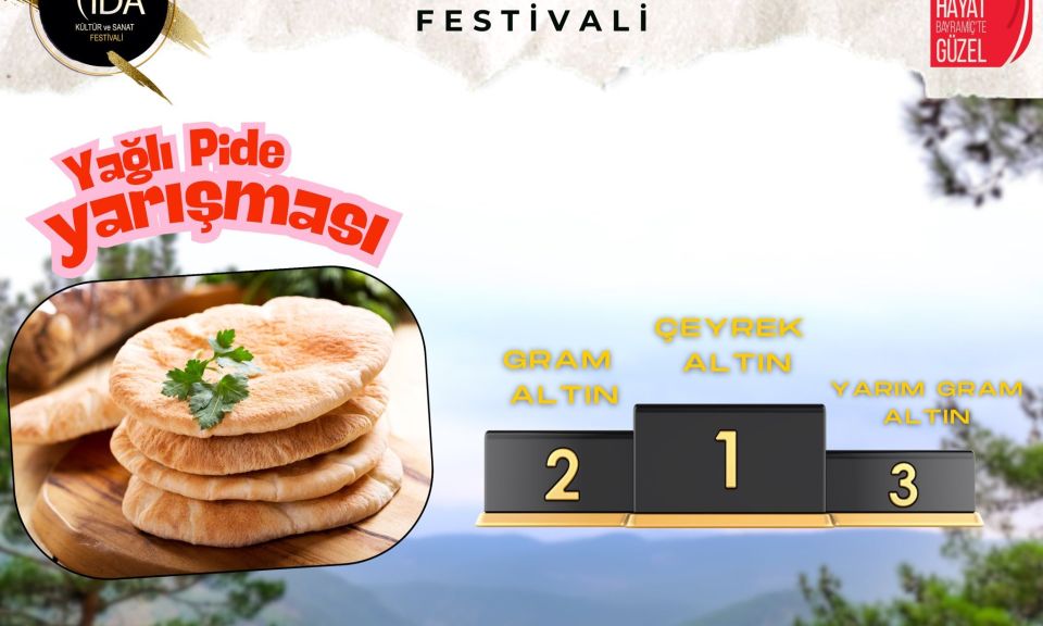 Bayramiç yarışmalarıyla öne çıkıyor!