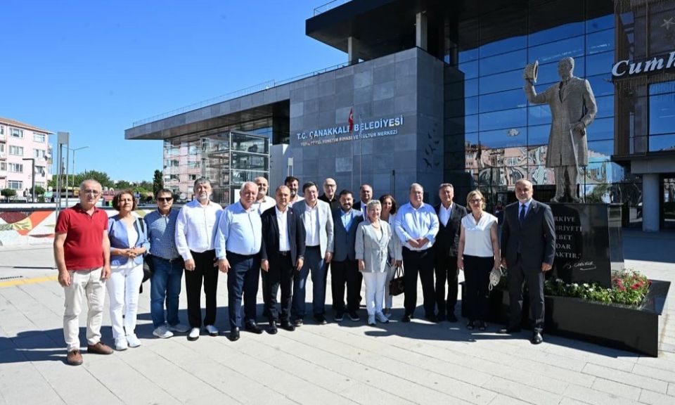 CHP heyeti Çanakkale'ye geldi