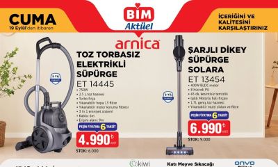 BİM 19 Eylül Cuma Aktüel Kataloğu'nda elektrikli aletler ön planda!