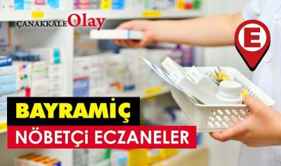 22 Eylül’de Bayramiç nöbetçi eczane listesi! 22 Eylül’de Bayramiç’te nöbetçi eczaneler hangisi?