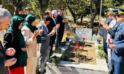 Ayvacık’ta Kurtuluş Günü’nde Şehit ve Gazilere Vefa