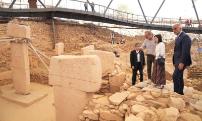 Göbeklitepe’de insan heykeli bulundu