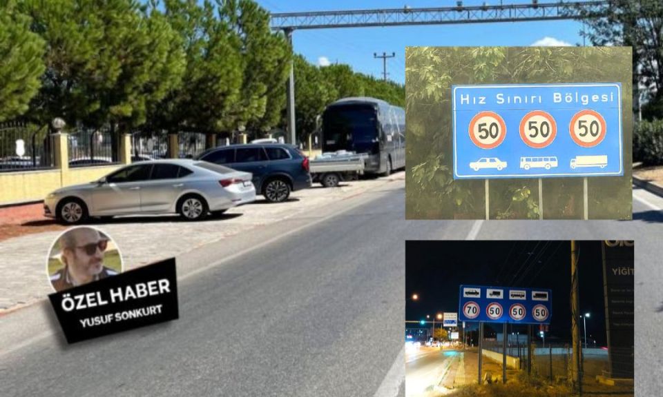 Çanakkale’de Cezaevi Önünde Hız Sınırı 50 km/s’ye İndirildi, Vatandaşlar Tabelalardaki Çelişkiye Dikkat Çekti