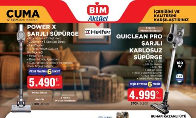 BİM 17 Ekim 2025 Cuma Aktüel Kataloğu yayınlandı!