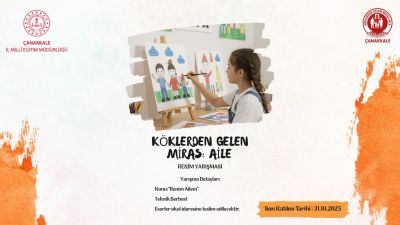 “Benim Ailem” Temalı Resim Yarışması Başlıyor