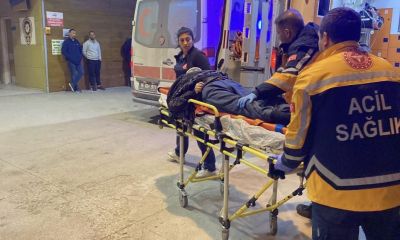 Otobüsün çarptığı adam ağır yaralandı   