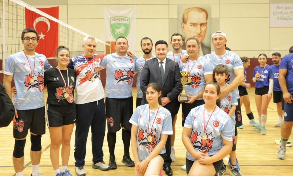 3. Cumhuriyet Turnuvası Gökçeada’da coşkuyla tamamlandı