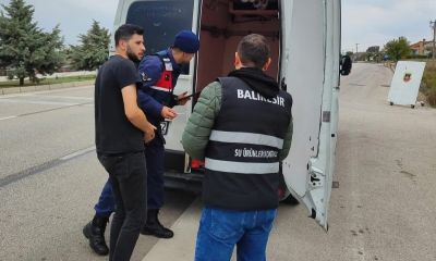 Çanakkale-Gönen karayolunda şap denetimler arttı