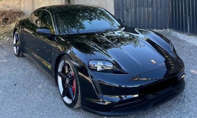 Elektrikli kabus: 18 milyonluk Porsche alev aldı, iş adamı canını zor kurtardı