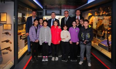 Bayburt'ta öğrencilere Çanakkale ruhu mobil müzeyle anlatıldı