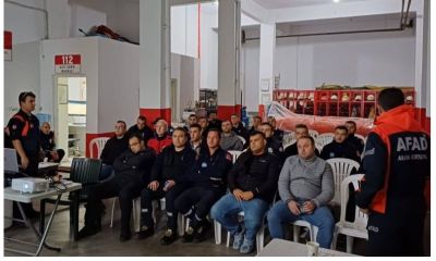 AFAD’tan ÇANKUT ve İtfaiye Personeline KBRN ve Şüpheli Paket Eğitimi