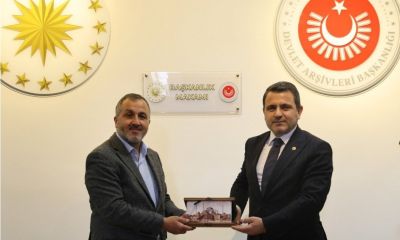 Çanakkale Savaşları Gelibolu Tarihi Alan Başkanı Kaşdemir, Devlet Arşivleri Başkanını Ziyaret Etti