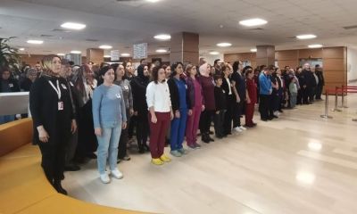 Çan Devlet Hastanesi’nde Atatürk Saygı ve Minnetle Anıldı