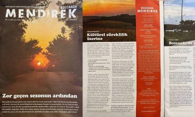 Bozcaada Dergisi'nden dopdolu yeni sayı!