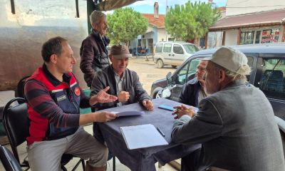 Salgın riskine karşı çiftçilere eğitim veridi