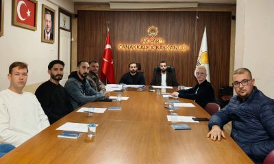 AK Parti Gençlik Kolları Teşkilat Toplantısı gerçekleştirildi