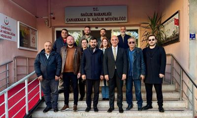MHP Çanakkale’den İl Sağlık Müdürü Görgülü’ye ziyaret