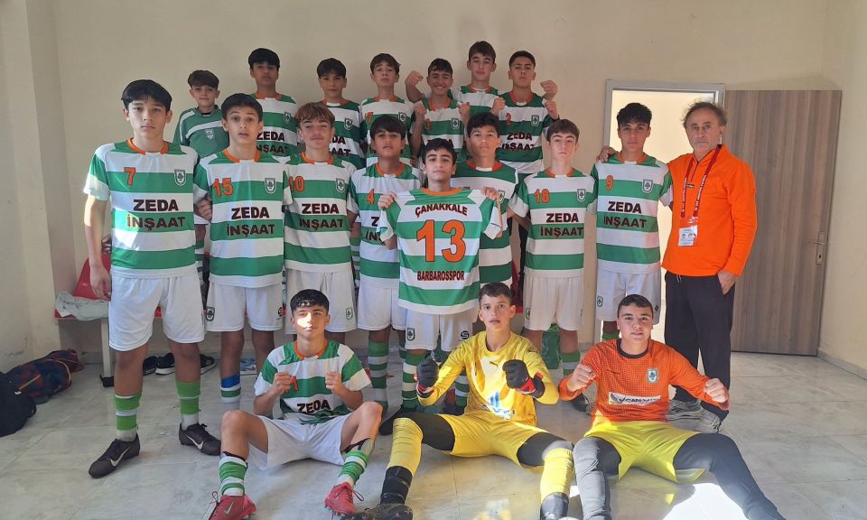 Barbarosspor U14, Bahçecispor’u 13-2 mağlup ederek liderliğini sürdürdü