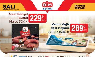 BİM 18 Kasım Salı İndirimleri!