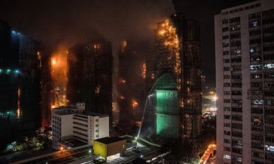 Hong Kong'daki yangın faciasında can kaybı 55'e yükseldi