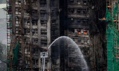 Hong Kong'daki yangın faciasında ölü sayısı 75'e yükseldi