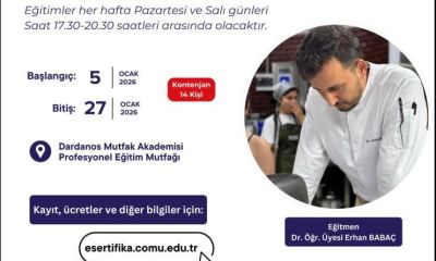 Mutfak Akademisi’nden ilk temel pastacılık eğitimi başlıyor