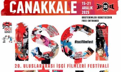 20. Uluslararası İşçi Filmleri Festivali 15 Aralık'ta Çanakkale'de